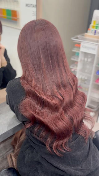 ロング カラー 横浜/エクステ特化× 艶カラー/あいかのヘアスタイル