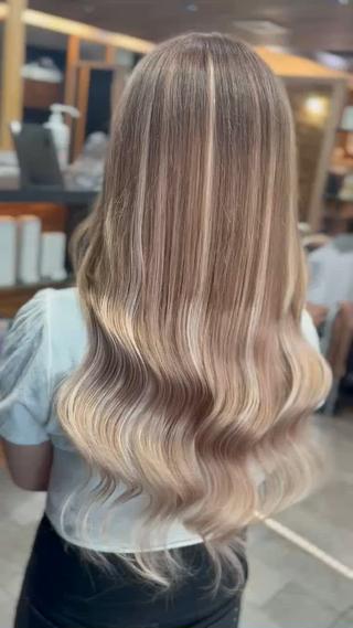 ロング カラー 横浜/エクステ特化× 艶カラー/あいかのヘアスタイル