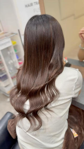ロング カラー 横浜/エクステ特化× 艶カラー/あいかのヘアスタイル