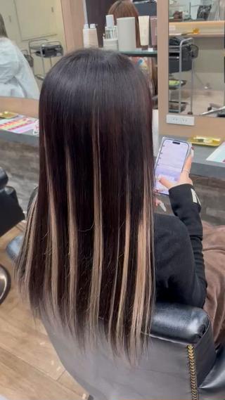 ロング 横浜/エクステ特化× 艶カラー/あいかのヘアスタイル