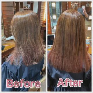 自分にしかできない髪質改善
ツヤツヤ、持続性高く評価させてもらってます!
理論しっかりわかってないと逆にダメージ、施術する人の腕にも仕上がりだいぶかわります!
気になる方は早めの予約お願いします!