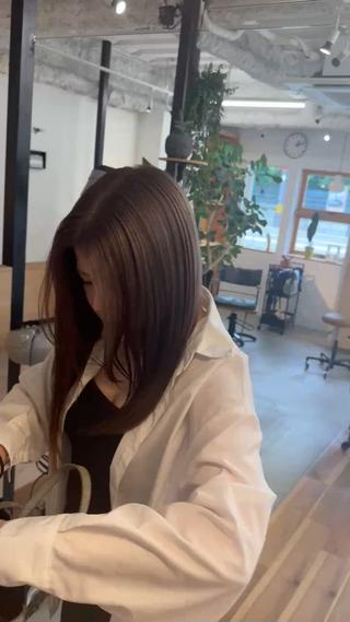 ロング カラー SALOWIN京都河原町Suite店所属・✨石乃宮 龍✨京都河原町✨のヘアスタイル