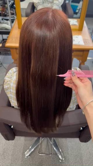 ロング カラー ‎🤍富士美容院/ RIRI🎀のヘアスタイル