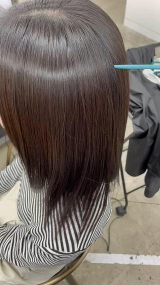 酸性ストレート
髪質改善トリートメント