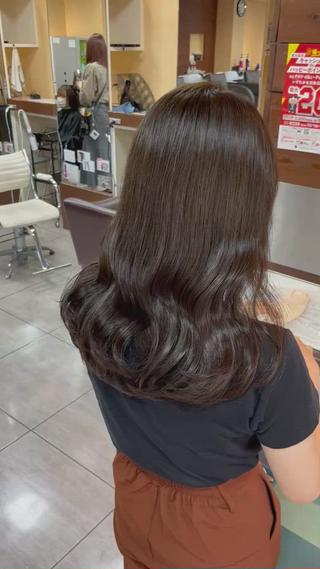 オリーブブラウンブリーチなし 