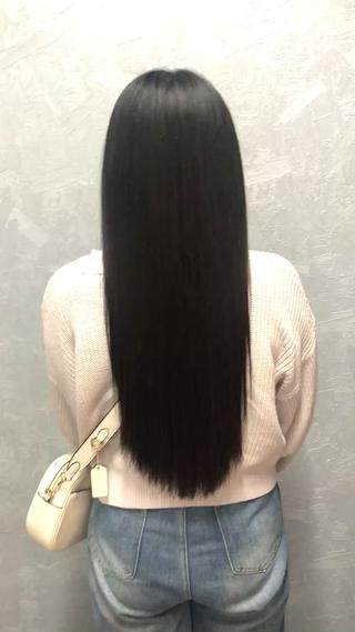 ロング 所渉/韓国レイヤー /ウルフカットのヘアスタイル