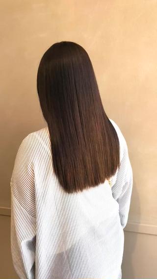 ロング 所渉/韓国レイヤー /ウルフカットのヘアスタイル