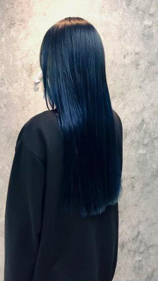 ロング 所渉/韓国レイヤー /ウルフカットのヘアスタイル