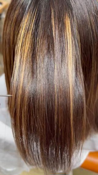 縮毛矯正　髪質改善　酸性ストレート
ブリーチ毛対応 