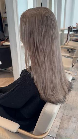 セミロング 河野 圭三のヘアスタイル