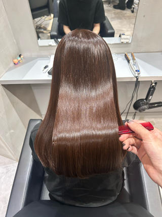 グレージュ×髪質改善 