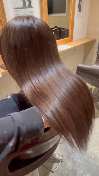 ロング カラー 店長✨️韓国ヘア✖️ 髪質改善カラー／純大のヘアスタイル