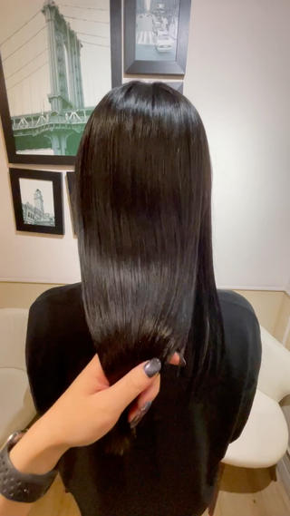 ロング カラー 店長✨️韓国ヘア✖️ 髪質改善カラー／純大のヘアスタイル