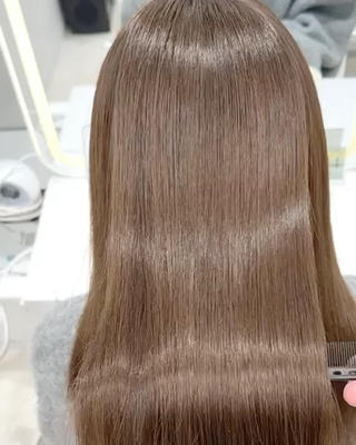 ロング IVE所属・ダブルカラー髪質改善 /原島のヘアスタイル