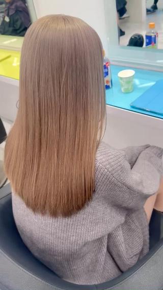 セミロング カラー ♡ダブルカラー特化♡ miyuのヘアスタイル