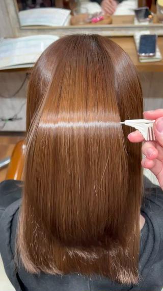 1回目でもこんなにツヤツヤに
続ければ続けるほどツヤツヤサラサラになります𓈒𓂃𓂂  