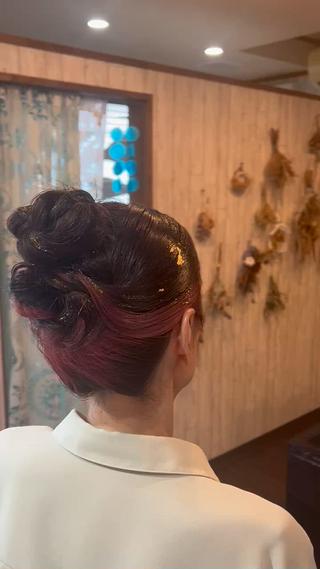 ロング 早坂 さくらのヘアスタイル