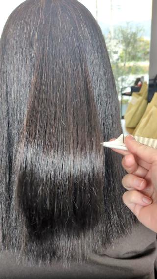 ハイグレード縮毛矯正。ねじれて生えたり、強めのクセの方でも綺麗に伸ばせます！ 