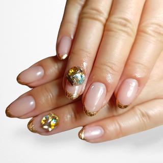 ネイル 川畑爪商店 品川高輪 同時施術が人気🌿のネイルデザイン