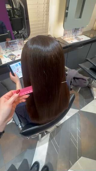 ロング APHRODITE GINZA 日本橋人形町所属・🤍うる艶カラー🤍 たむら みなみ 東京のヘアスタイル