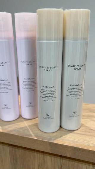 炭酸ドライヘッドスパで使用の粧剤。ホームケアとしても販売中 