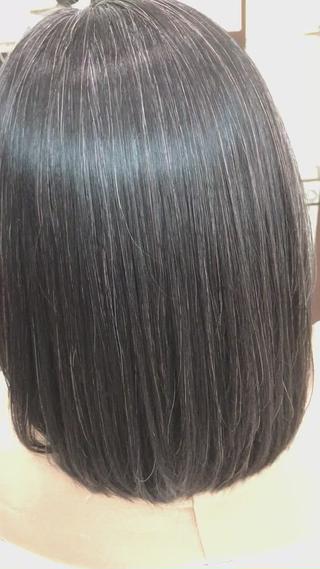 セミロング 小林 伊織のヘアスタイル