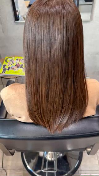 髪質改善ストレート 