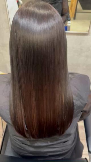 髪質改善ストレート 