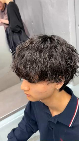 大人気シャドウパーマ
緩め〜強めまで！いけます！！ 