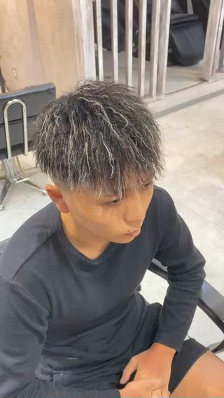 ショート カラー パーマ メンズ 🐉『メンズ美容師』 吉田龍星🐉のヘアスタイル