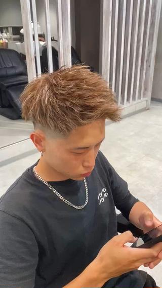 ショート カラー パーマ メンズ 🐉『メンズ美容師』 吉田龍星🐉のヘアスタイル