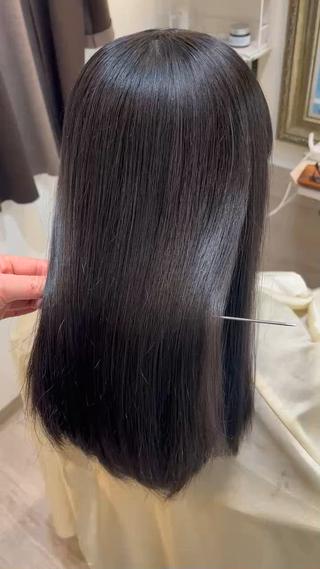 ロング 🌕酸性縮毛矯正 高野竜🌕のヘアスタイル