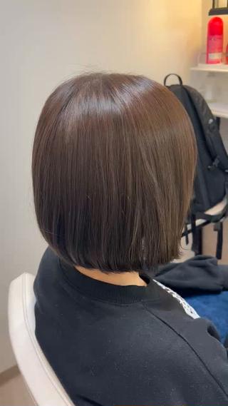 ミディアム 🌕酸性縮毛矯正 高野竜🌕のヘアスタイル