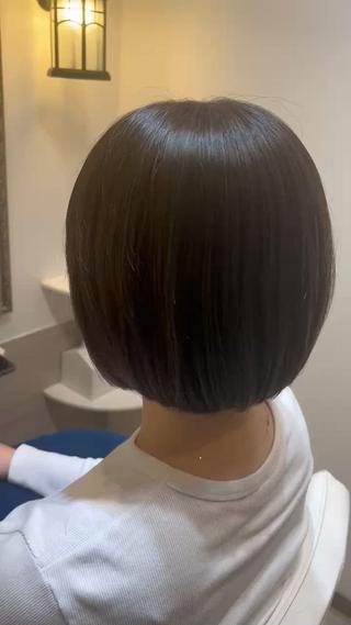 ミディアム 🌕酸性縮毛矯正 高野竜🌕のヘアスタイル