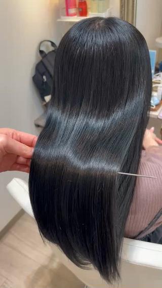 ロング 🌕酸性縮毛矯正 高野竜🌕のヘアスタイル