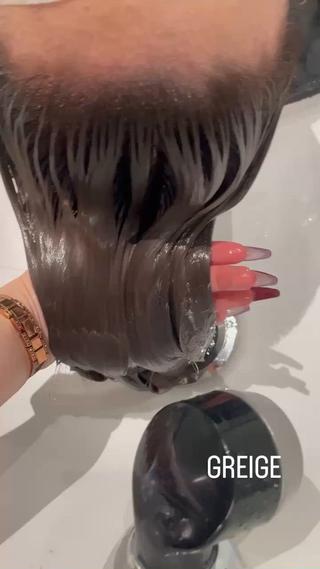 セミロング カラー エクステ🩵ブリーチ 韓国ヘア🩵KAEのヘアスタイル