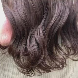 セミロング カラー SALOWIN所属・【@_ami hair_】のヘアスタイル