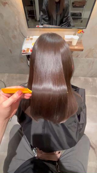 ロング カラー lafith hair goat所属・宮下 浩一のヘアスタイル
