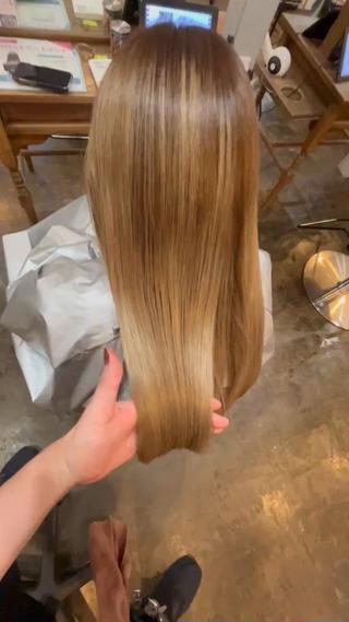 ロング カラー lafith hair goat所属・宮下 浩一のヘアスタイル