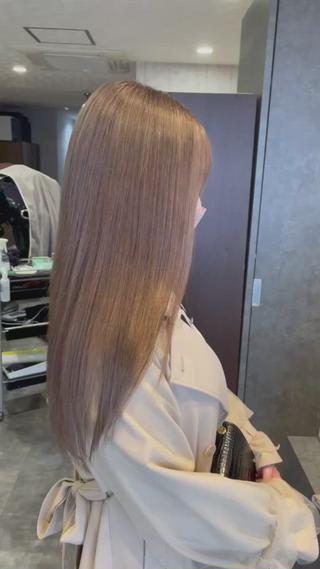 ロング カラー Wataru 髪質改善カラー💎のヘアスタイル