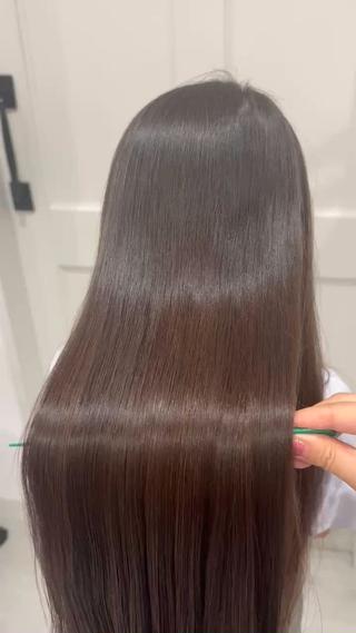 髪質改善ストレート　プレミアムストレート 
