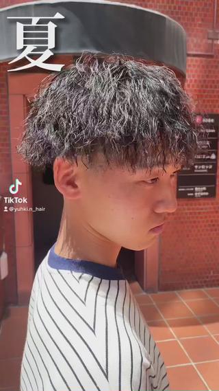 パーマ メンズ 年間2000名担当◎ パーマ職人/仲原佑樹のヘアスタイル