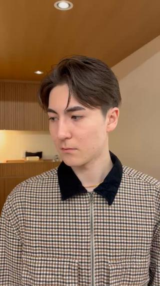 ショート メンズ 【メンズ縮毛矯正】 FILMS  軍司のヘアスタイル