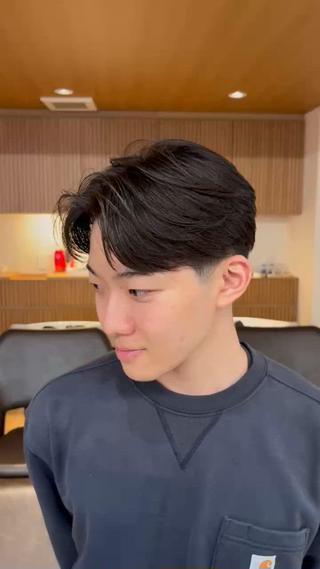 ショート パーマ メンズ 【メンズ縮毛矯正】 FILMS  軍司のヘアスタイル