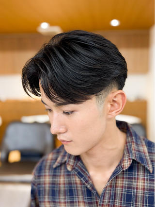 ショート ヘアアレンジ メンズ 【メンズ縮毛矯正】 FILMS  軍司のヘアスタイル