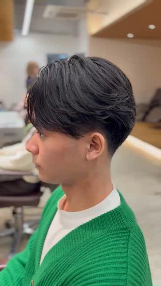 ショート パーマ 【メンズ縮毛矯正】 FILMS  軍司のヘアスタイル
