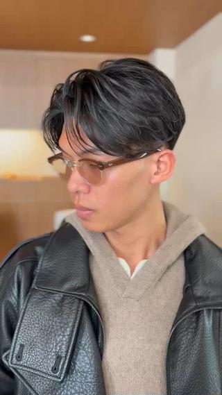 ショート パーマ メンズ 【メンズ縮毛矯正】 FILMS  軍司のヘアスタイル