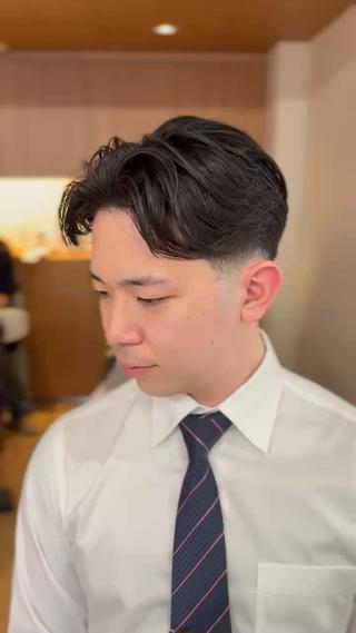 ショート パーマ メンズ 【メンズ縮毛矯正】 FILMS  軍司のヘアスタイル