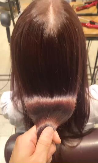セミロング カラー SEND by hair所属・ニコル ヘアメイクのその他イメージ