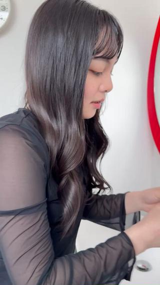 ロング カラー ブリーチなしWカラー レイヤー/KOHNOのヘアスタイル